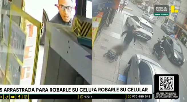 Salamanca: Joven fue arrastrada por delincuente tras robarle su celular [VIDEO]