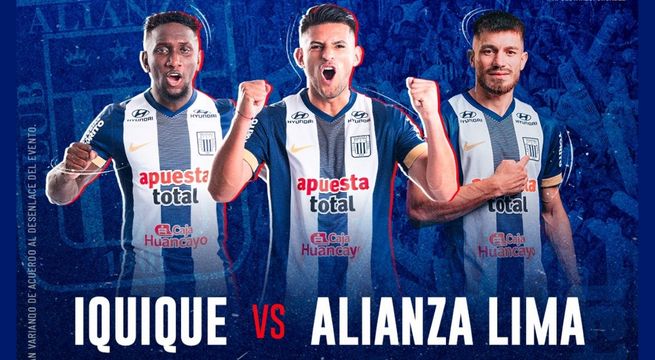 Alianza Lima vs Iquique: oncenas confirmadas para el partido de Copa Libertadores