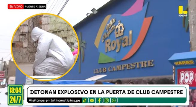 Detonan artefacto explosivo en club campestre: niños entre los heridos