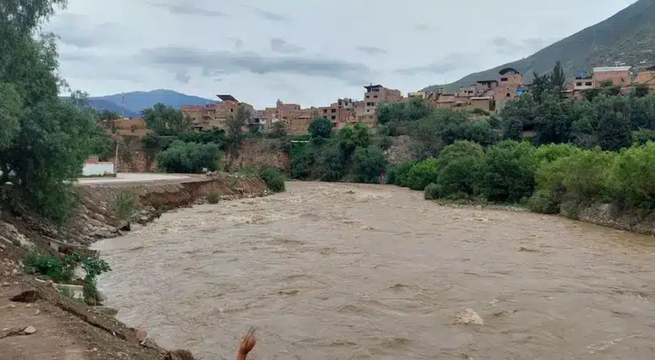 Alerta roja por crecida de ríos en Huánuco y Cajamarca