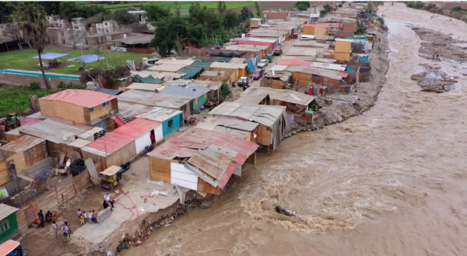 Lluvias en Perú: reportan más 30 mil damnificados hasta la fecha