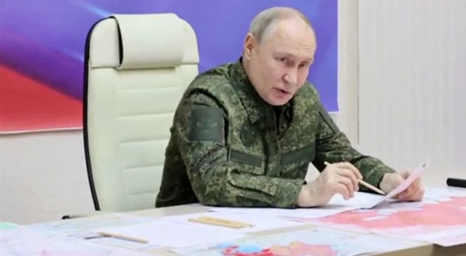 Putin “a favor” de una tregua de 30 días con Ucrania, pero con estas condiciones