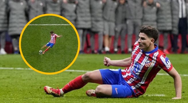 UEFA confirma anulación del gol de Julián Álvarez con nuevo video