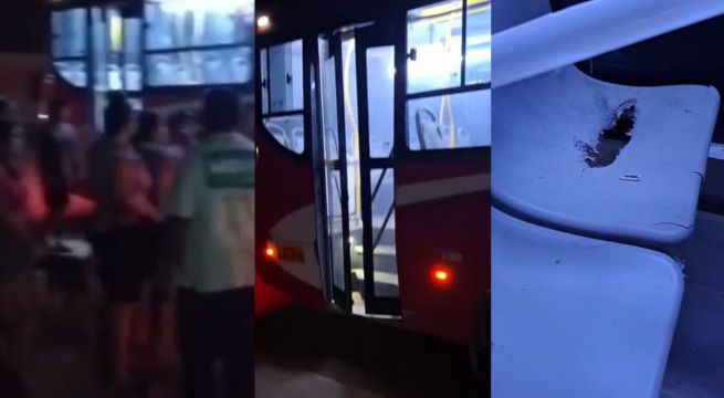 Falso pasajero detona explosivo en interior de bus y exige pago de S/50 mil