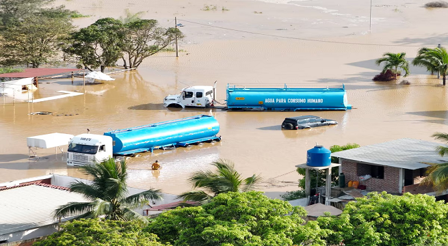 Tumbes en emergencia: desbordes y lluvias dejan casi 3.000 viviendas afectadas